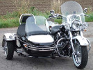 Harley Davidson Heritage-Softail-Classic-De Luxe mit unserem 1-Sitzer Kondor